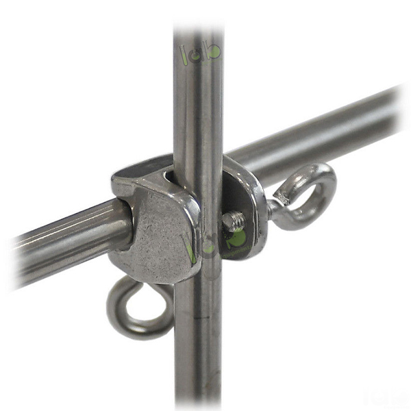Bosshead For Frames, Malleable Cast Iron, Chromium Plated