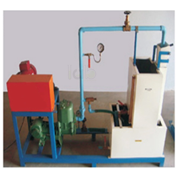 Reciprocating Pump Test Setup