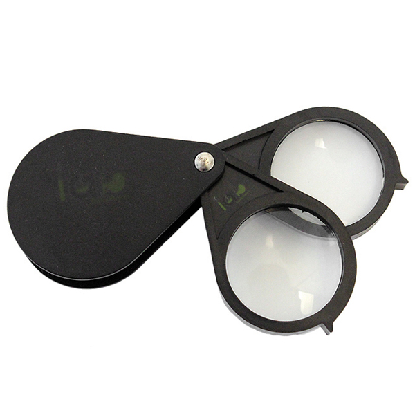 Double Lens Folding Pocket Magnifier