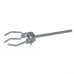 Retort Clamp Special 3-Prongs, 18/10-Stainless Steel